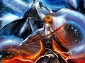 bleach__ichigo___hitsugaya___by_sakimichan